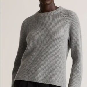 Quince Cashmere fisherman Crewneck Sweater